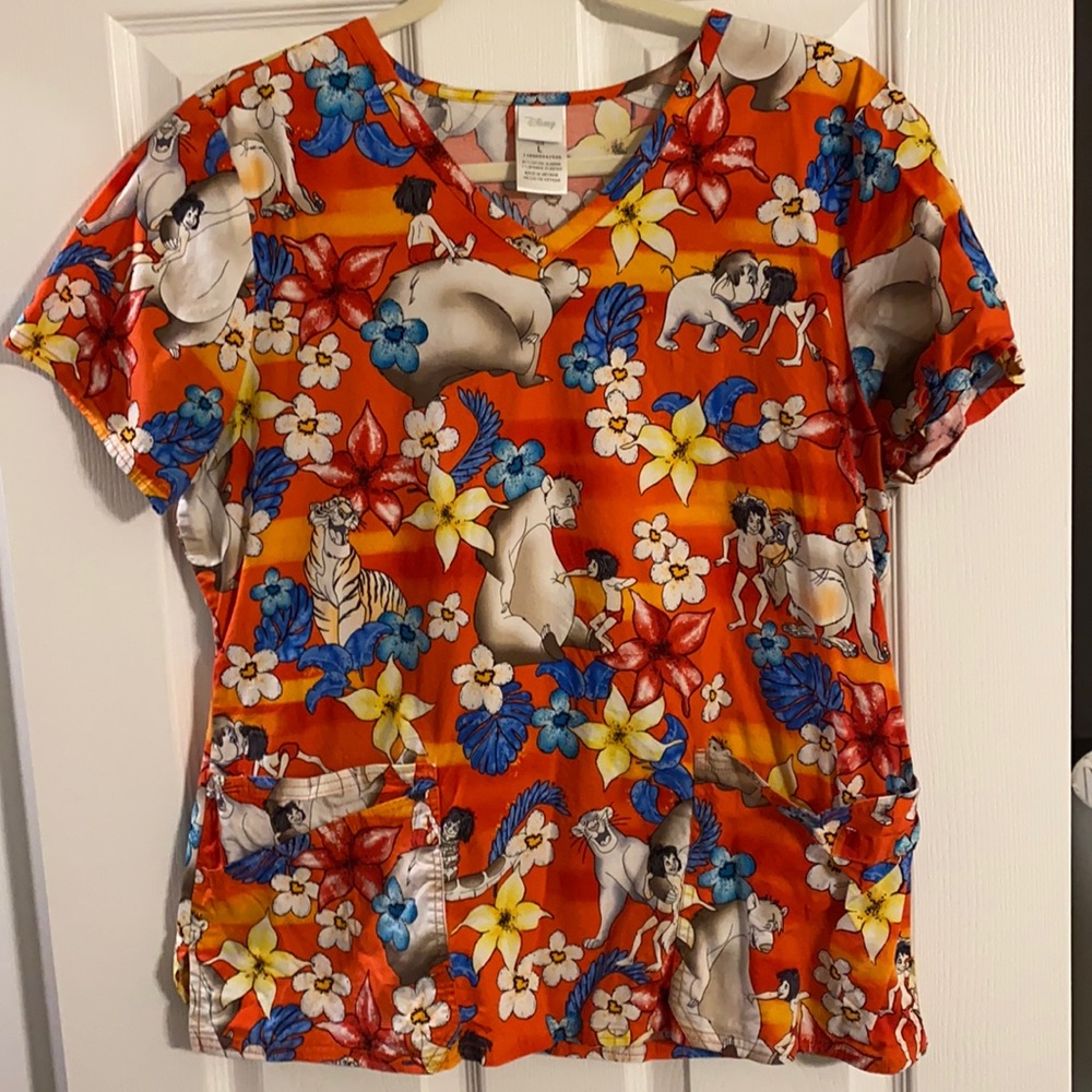 Jungle Book Scrub Top